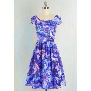 Modcloth Hooved on a  Feeling Dress Size Small
